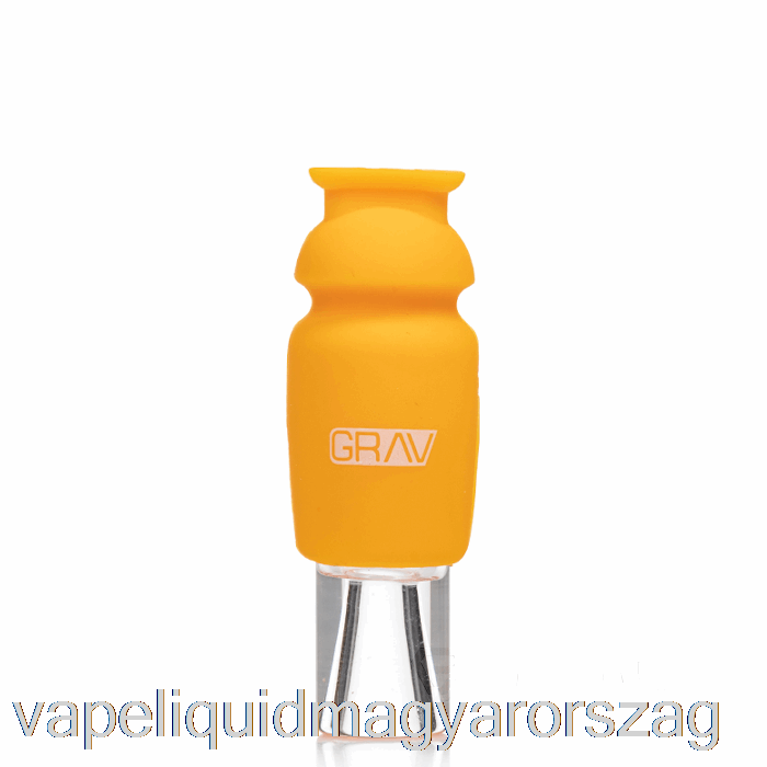 Grav Szilikon Kupakos üvegmankó Mustár Sárga Vape Toll